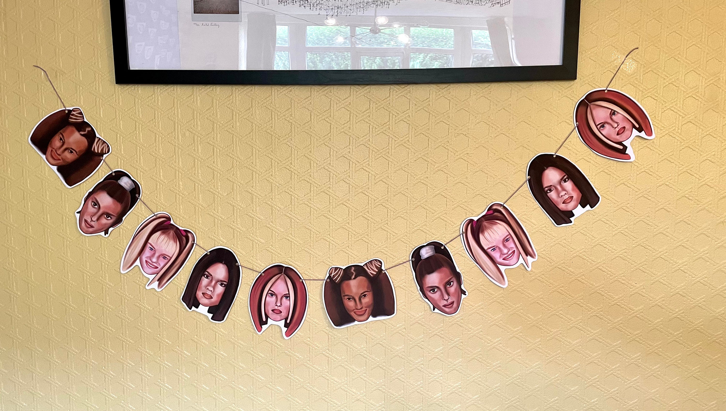 The Spice Girls Party Bunting / Party Banner Birthday Etsy