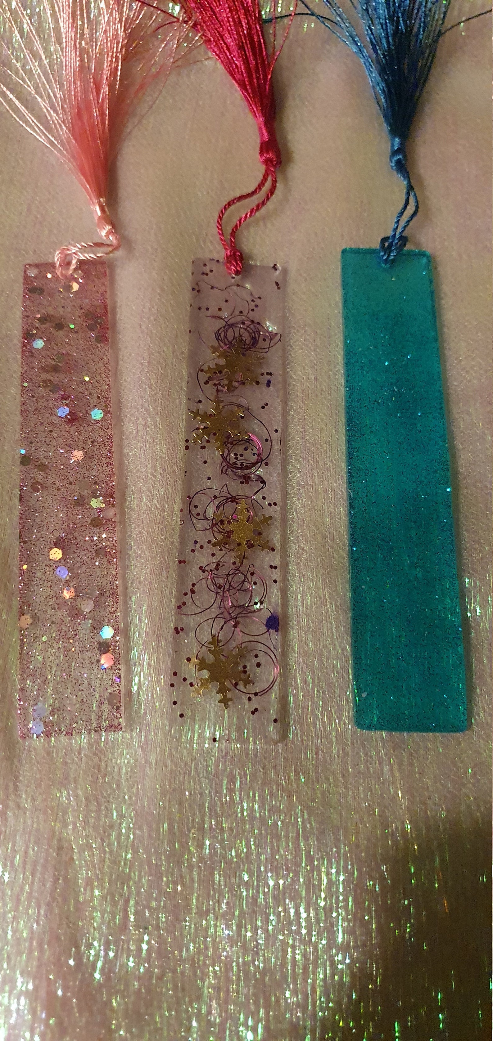 Bookmarks made of epoxy resin Etsy
