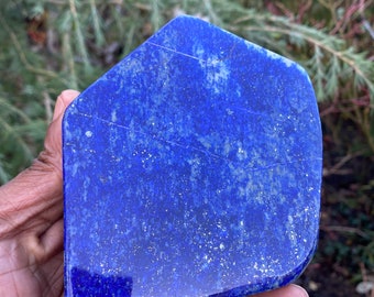 Polished Lapis Lazuli Slab/Standing Stone