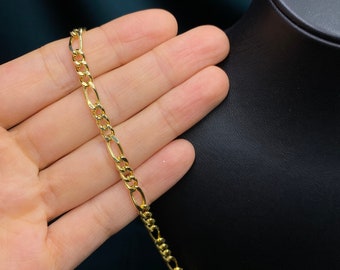 14K ITALY刻印　Figaroチェーン　ネックレス　ゴールド il_340x270.4346948503_f7uf.jpg