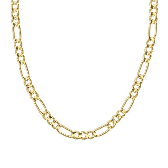 24 inch 14k figaro gold chain deals
