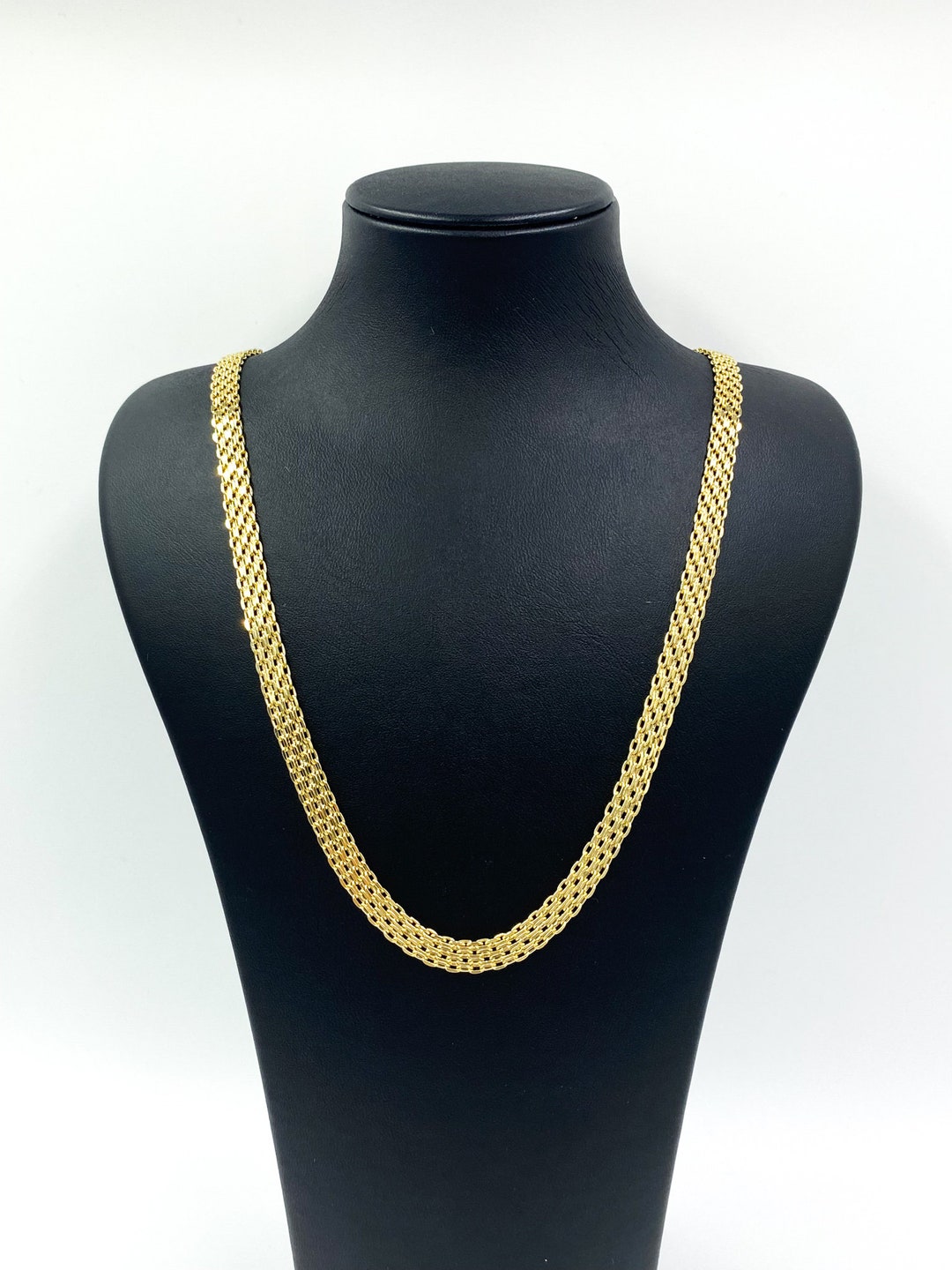 Buy Bismark Chain Necklace Solid 14 Gold Reflexions Bismark