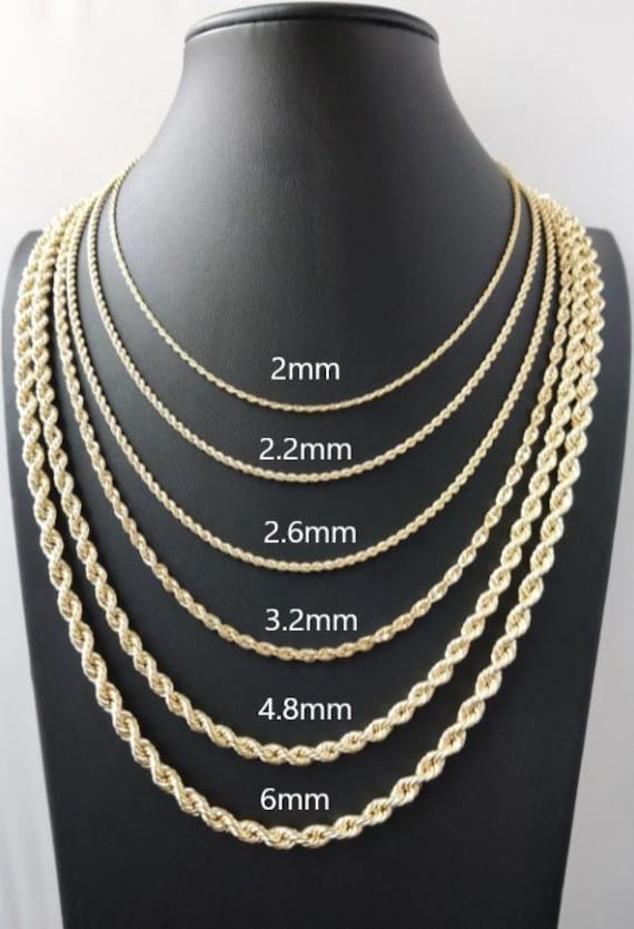 14Kゴールド ネックレス　刻印あり　ロープ 2mm 40cm 楽天市場】≪ 美人百花 掲載 ≫ 【 プレミアムモデル 】 18金