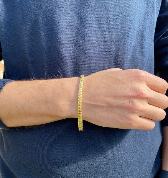 Foxtail chain bracelet deals