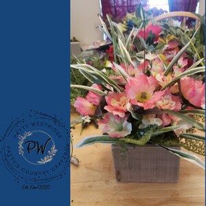 Rustic Desktop Arrangement