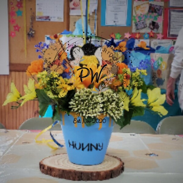 Honey Pot Centerpieces Etsy