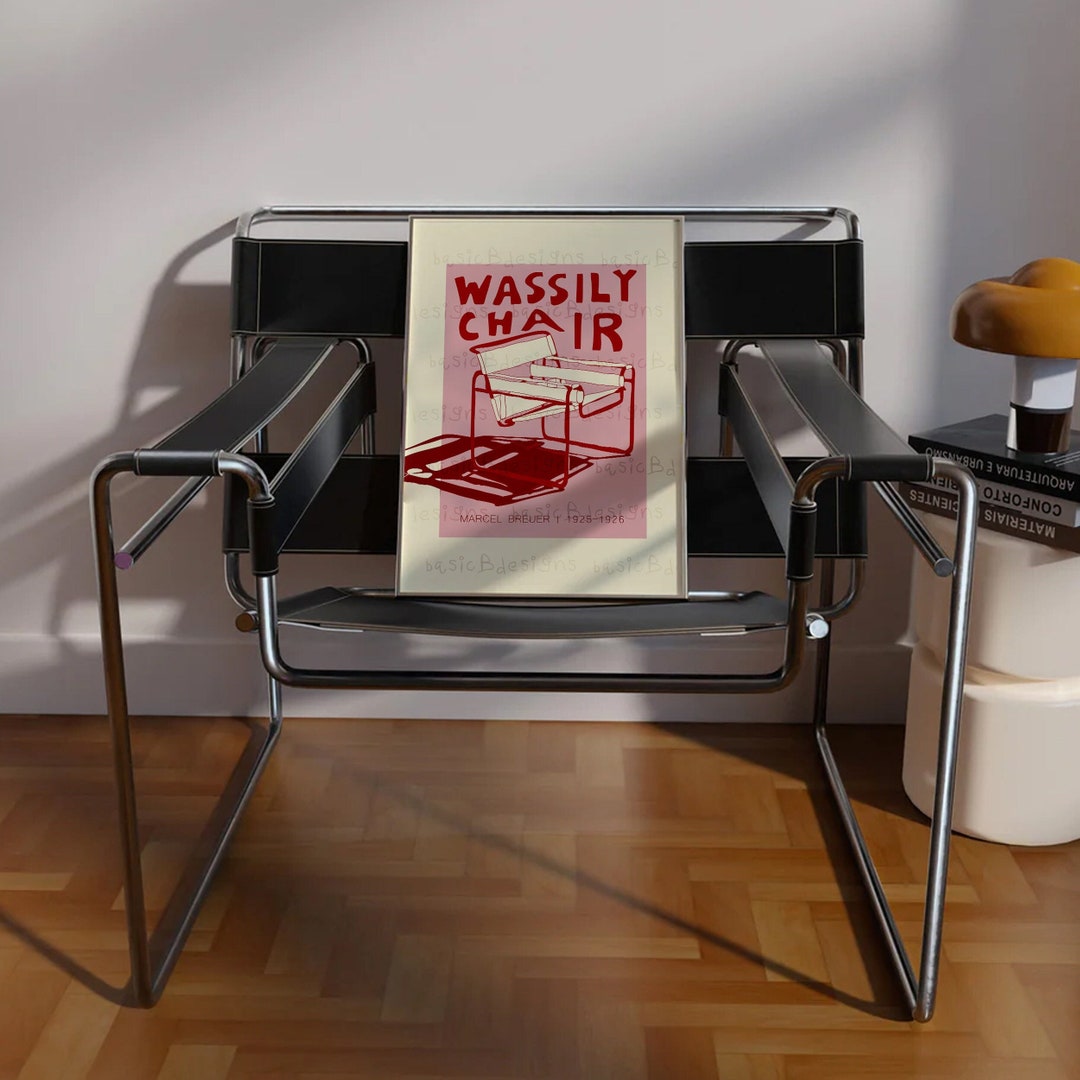 Wassily Chair Print | Bauhaus Art | Marcel Breuer - Etsy