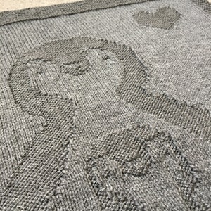 PDF Download - Easy Cute Penguin Baby Blanket Knitting Pattern - Image 6