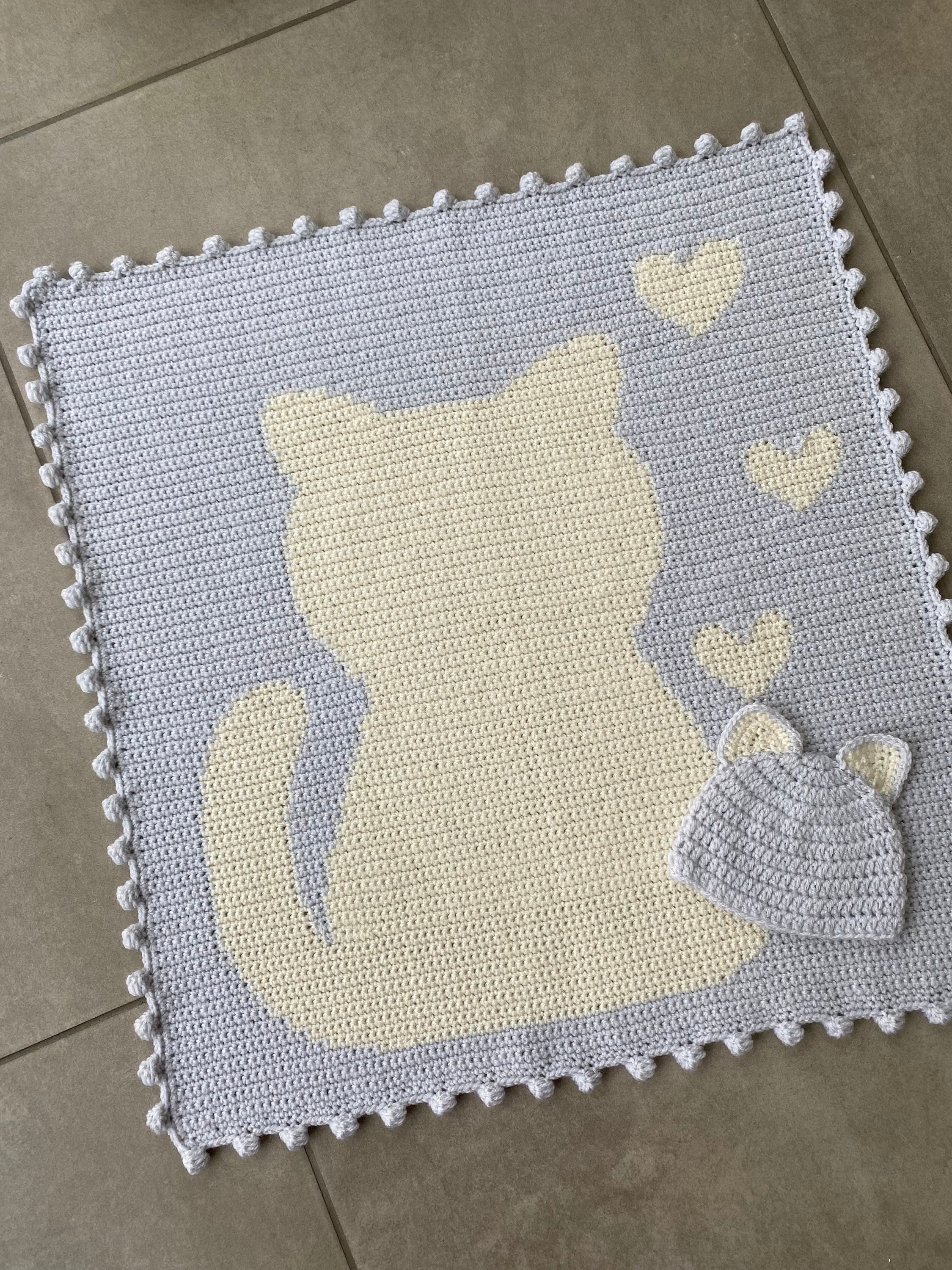 36 Cat Blanket Crochet Patterns: Cozy, Graphic, and Granny-Square Designs 2 download Easy Crochet Blanket and Hat