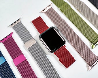 Pure color Apple Watch Band Bracelet for Women iWatch Band 41mm 45mm 49mm Series 9 8 7 6 Apple Watch Strap 38mm 40mm 42mm Series 1 2 3 9