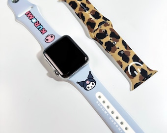 Cute cartoon Apple Watch Band Bracelet for Women iWatch Band 41mm 45mm 49mm Series 9 8 7 6 Apple Watch Strap 38mm 40mm 42mm Series 1 2 3 9