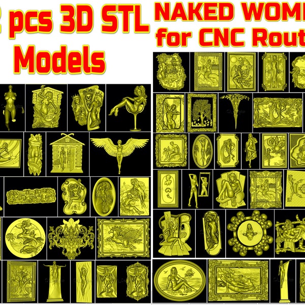 3 D Naked Women - Etsy