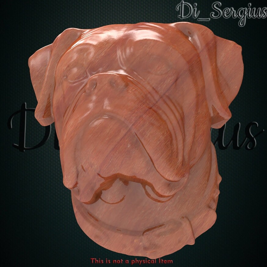 Dog Relief 3D STL Model, CNC Router Carving (digital Download) - Etsy