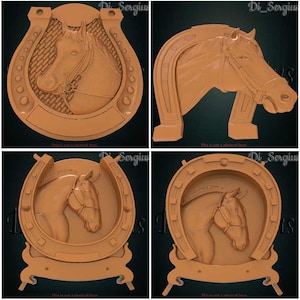 MODELOS STL 3D, Cavalos, Ferradura, Animais, Vida Selvagem, Floresta, Relevo, Arquivo STL de imagem, stl, 3d cnc, arquivo cnc, roteador, arquivo 3d stl, Artcam