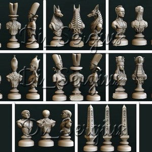 Harry Potter - Chess Wizarding Figure 3D print model 3D model 3D printable