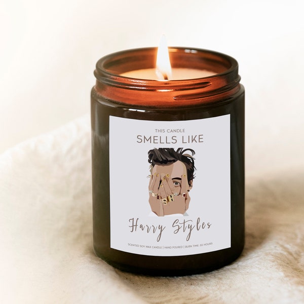 Candle Harry Styles Etsy