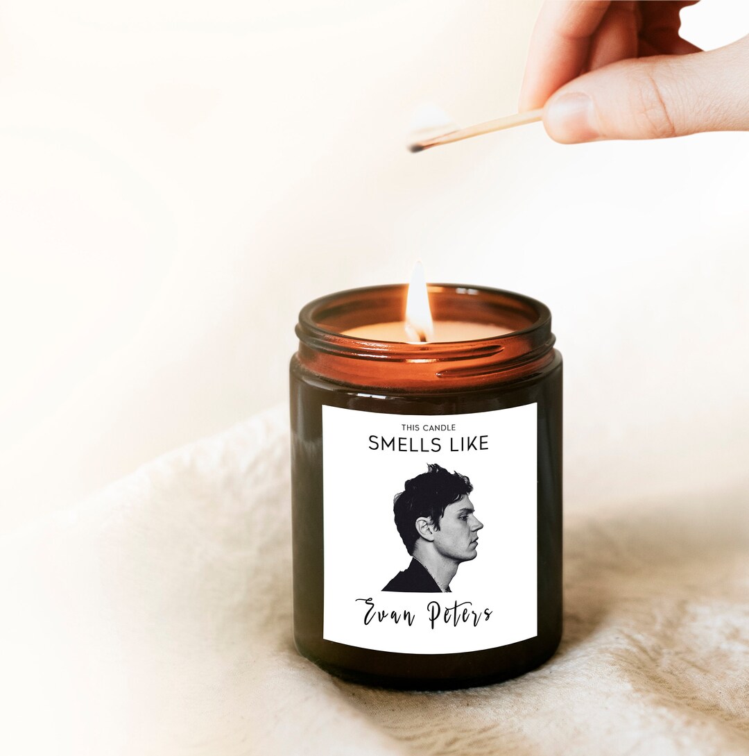 Smells Like Evan Peters Candle Gift Evan Peters American Etsy