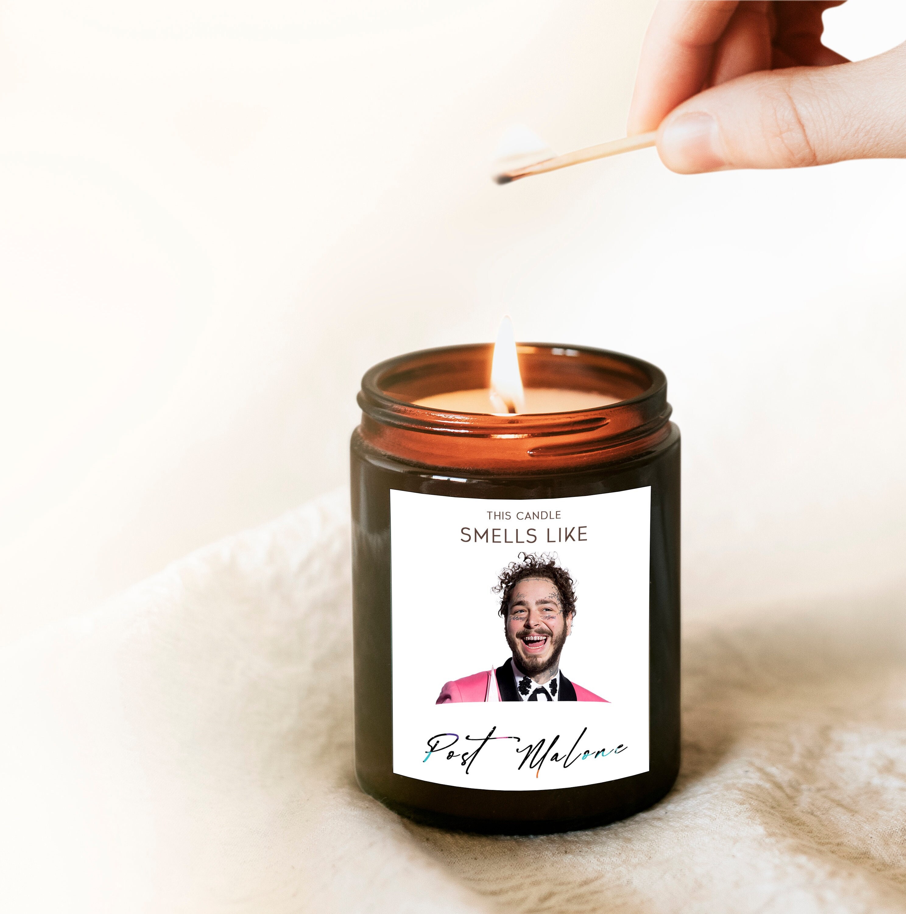 Smells Like Post Malone Candle Gift Stoney Post Malone Etsy