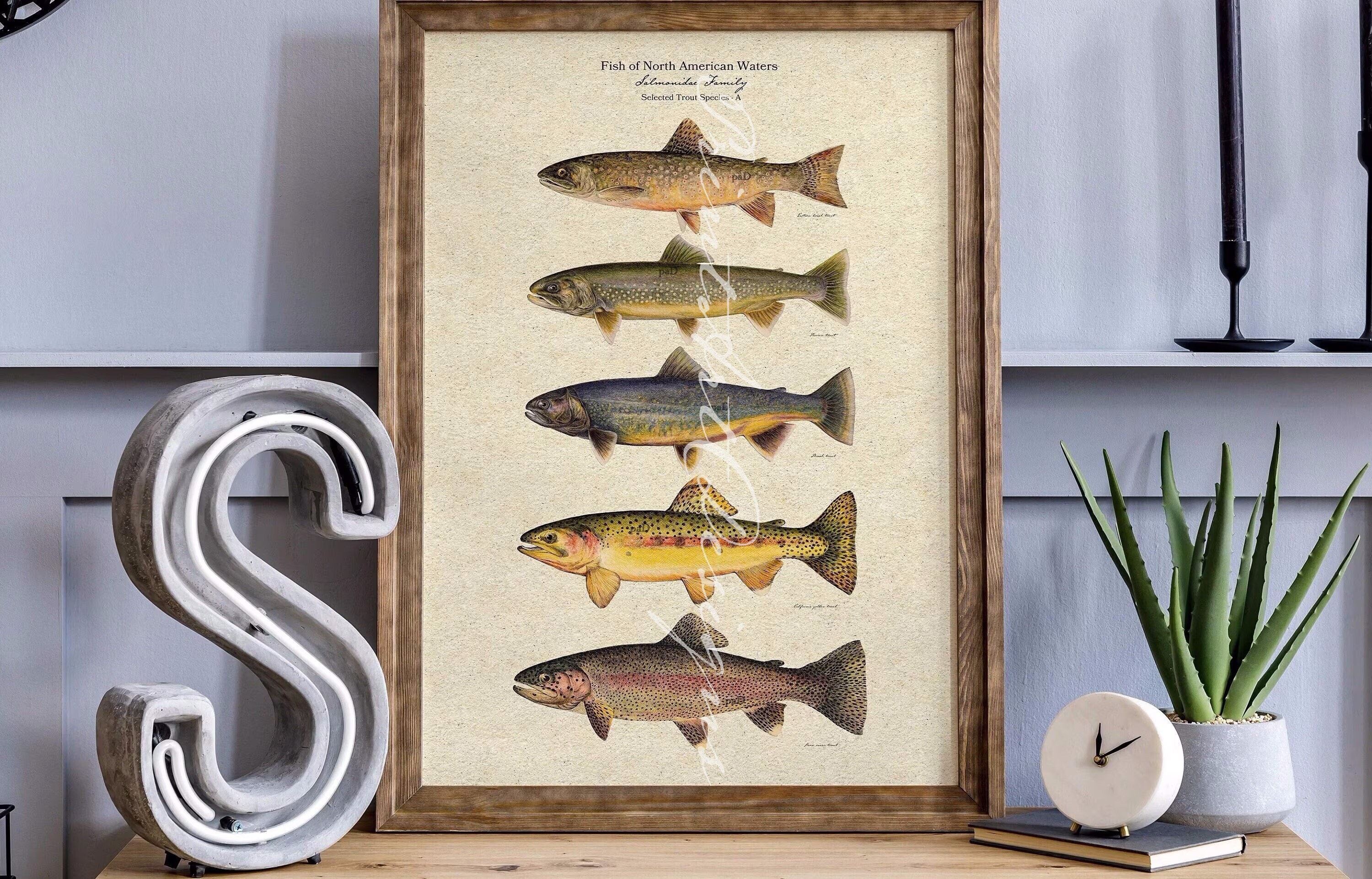 Fishing Lodge Poster 