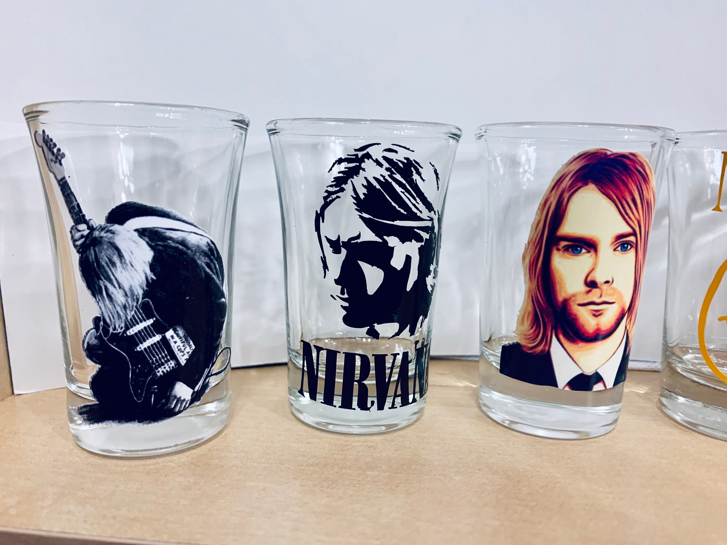 Rock Legends WE HAVE LOST Collectible shot glass sets. Etsy