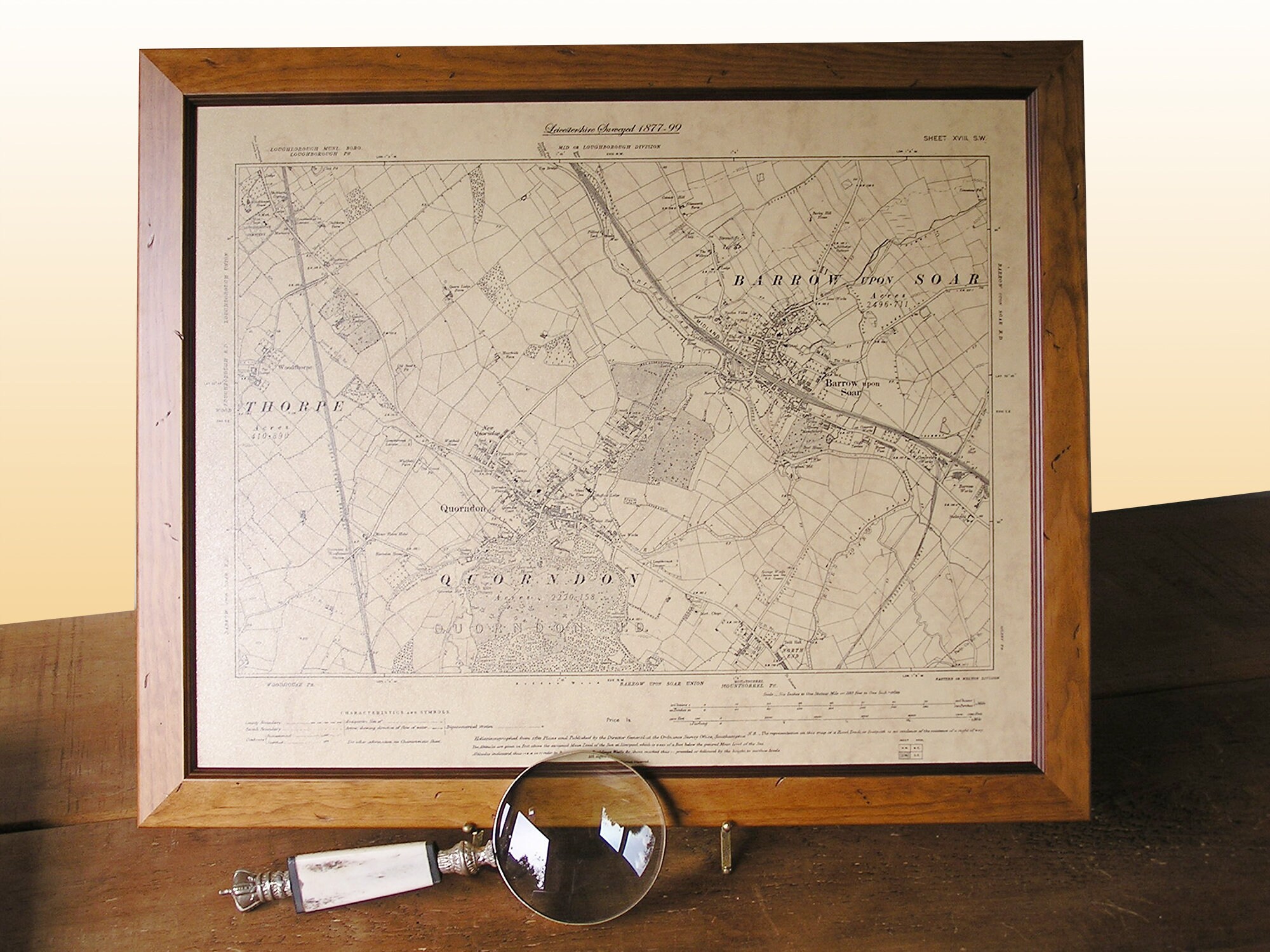 Ordnance Survey Historical Maps Beautiful Old Historical Map Old Framed Ordnance Survey Map | Etsy