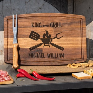 Meat Board, Grilling Tools,  Meat Cutting Board, Personalized Bbq,  Bbq Cutting Board, Bbq Dad Gift,  Grill Accessories, Grilling Gifts, The
