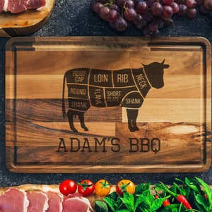 Meat Board, Grill Accessories, Bbq Dad Gift,  Bbq Carving Board,  Grilling Tools,  The Grill Father, Bbq Gift,  Personalize Dad Gift,Grandad
