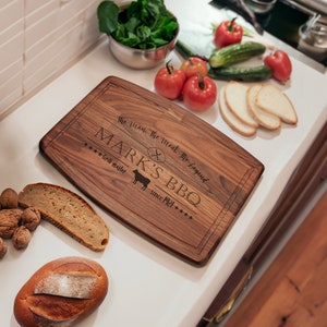 Bbq Dad Gift,  Bbq Carving Board,  Grill Accessories, Meat Cutting Board, Grilling Tools,  Grilling Board, The Grill Father, Grilling Gifts,