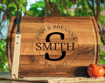 Charcuterie Boards, Custom Wedding Gift, Engraved Board,  Custom Gift, Wooden Cutting Board, Personalized Gift, Walnut Cutting Board