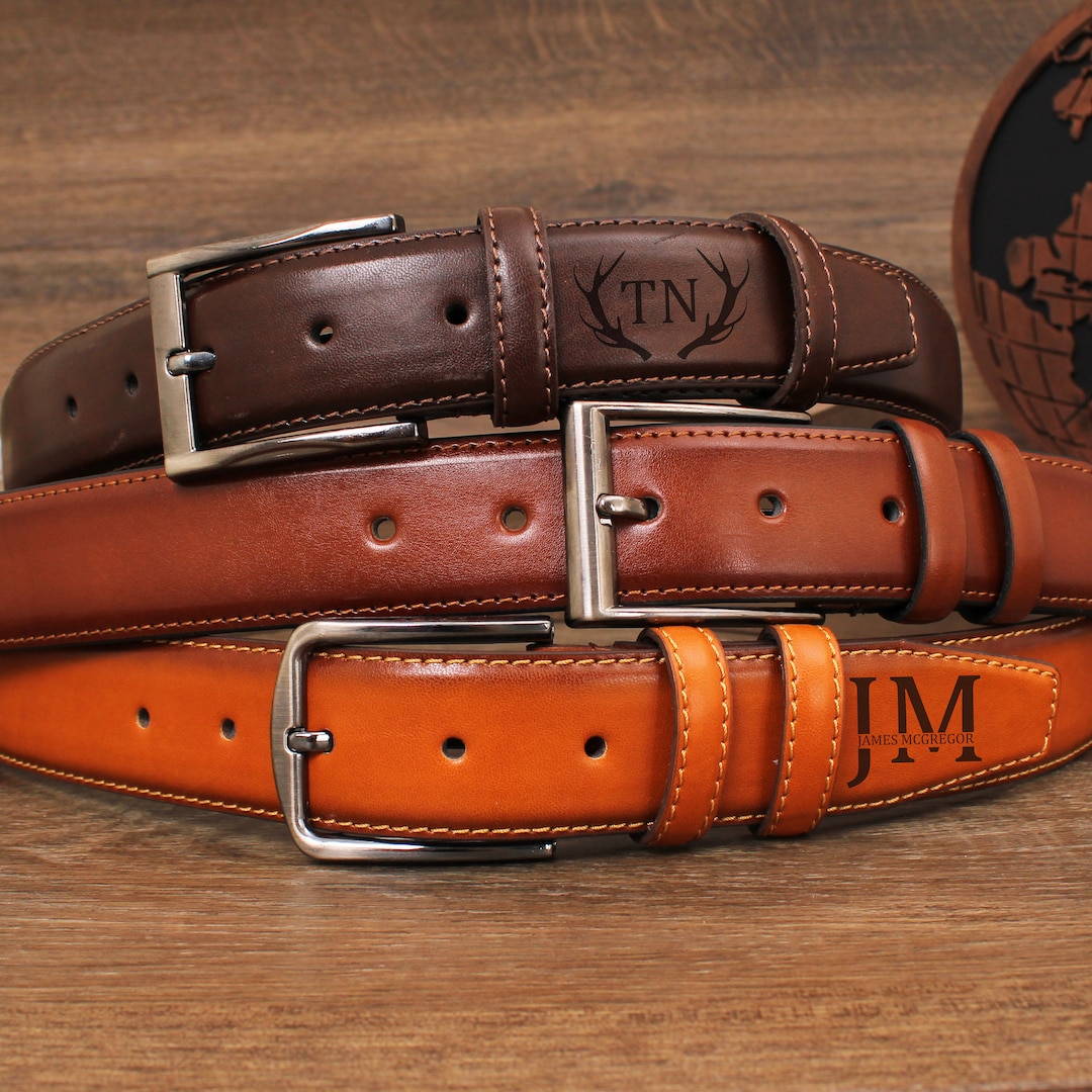 Personalized Gift, Custom Leather Belt, Engraving Belt, Custom Belt