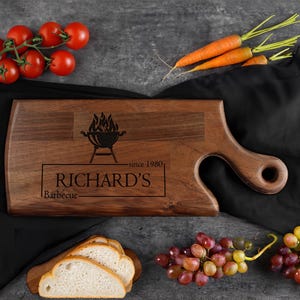 Fathers Day Gift, Custom BBQ Board, BBQ Cutting Board, Grilling Gifts, Grill Gift for Dad, Grilling Tools, Grill Accessories, Custom Gifts