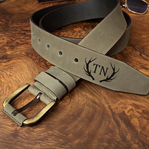 Custom Belt, Leather Belt Men, Son in Law Gift, 3rd Anniversary Gift, Personalized Gift, Father&#39;s Day Gift,Full Grain Belt, Mens Leather