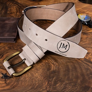 Custom Leather Belt, Father&#39;s Day Gift,Custom Belt, Personalized Gift, Birthday Gift, Full Grain Belt, Mens Leather Belt, Boyfriends Gift