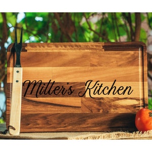 Engraved Board, Personalized Gift, Housewarming Gift, Custom Gift, Personalized Board, Handle Cutting Board, Charcuterie Boards, Christmas