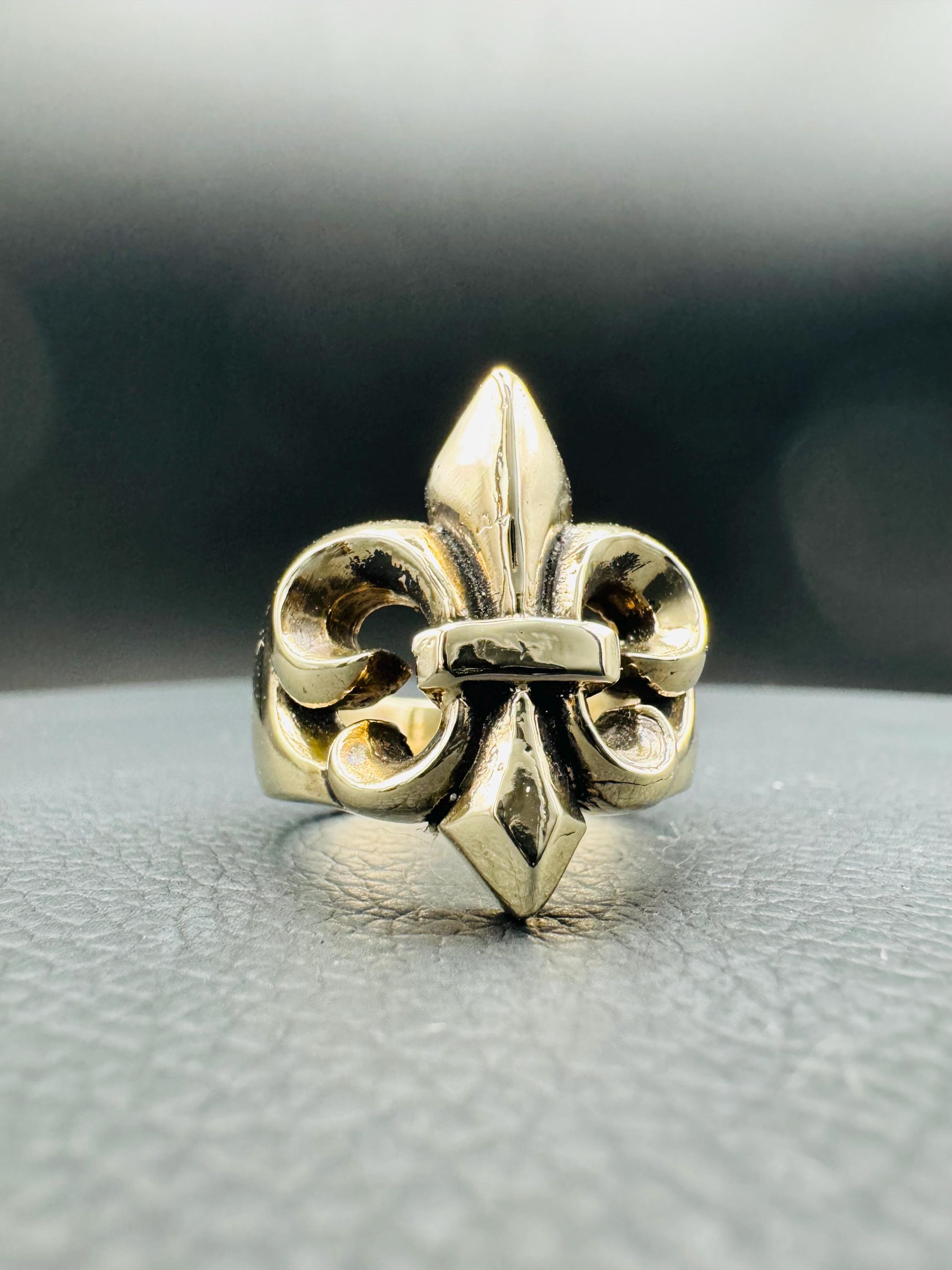 Brass Fleur De Lis