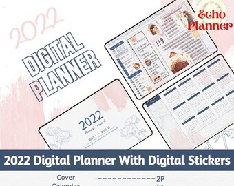 2022 Digital Planner for Goodnotes & Notability (Digital Download)