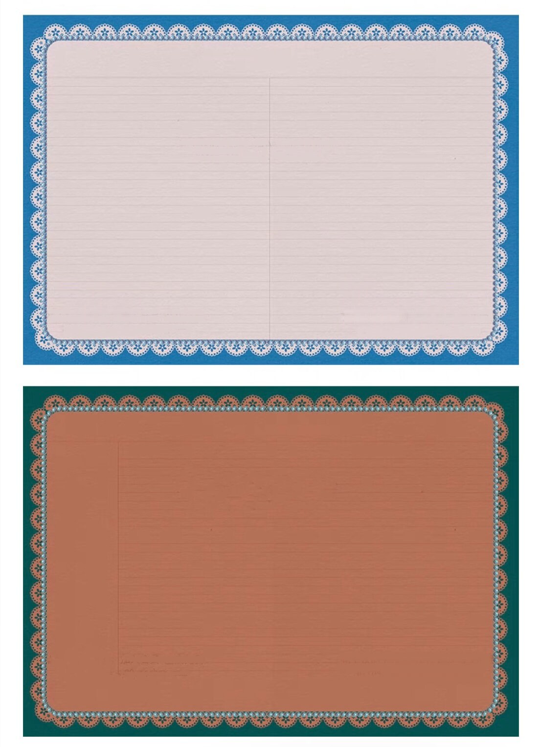 Vintage Style iPad Tablet Note Taking Templates | 200 PDF Writing Paper ...