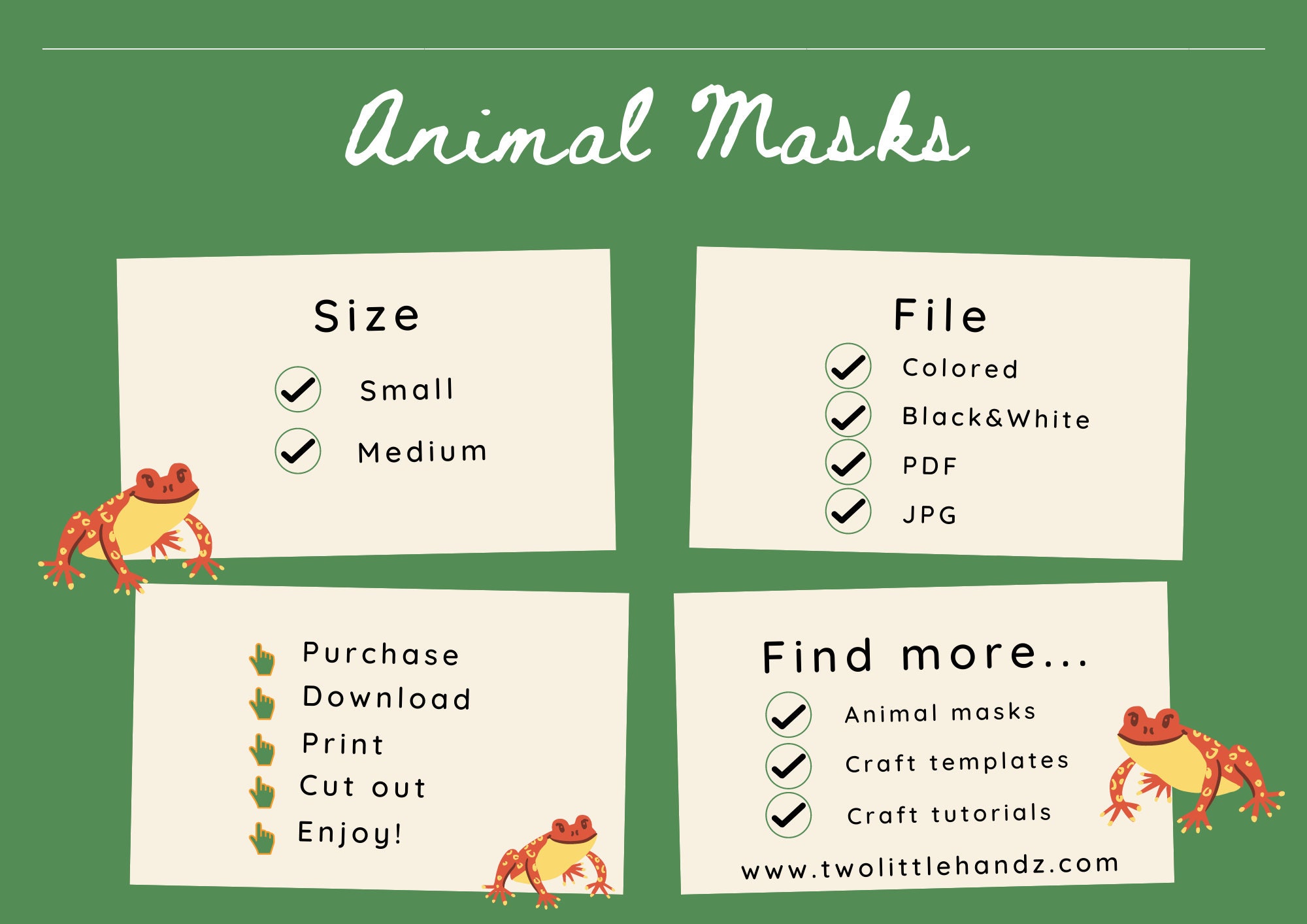 Eagle Printable Mask Animal Masks for Kids Party Printable Coloring ...