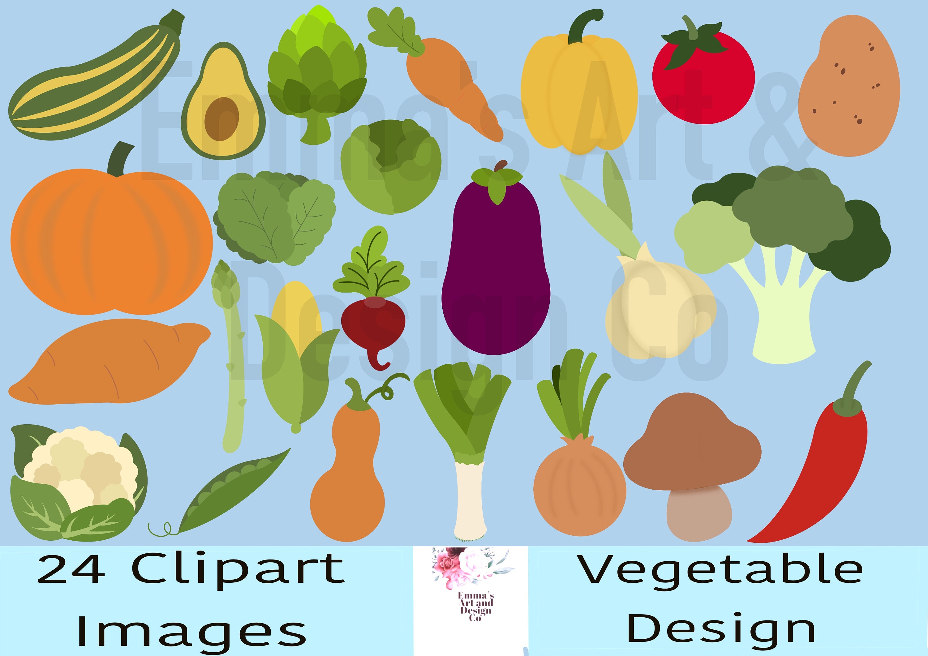 Vegetable Digital Stamp, Vegetable Stamp, Vegetable Images Bundle, Vegetable Clouring Pages, PNGs Clip Art, Digital File, Food Clipart