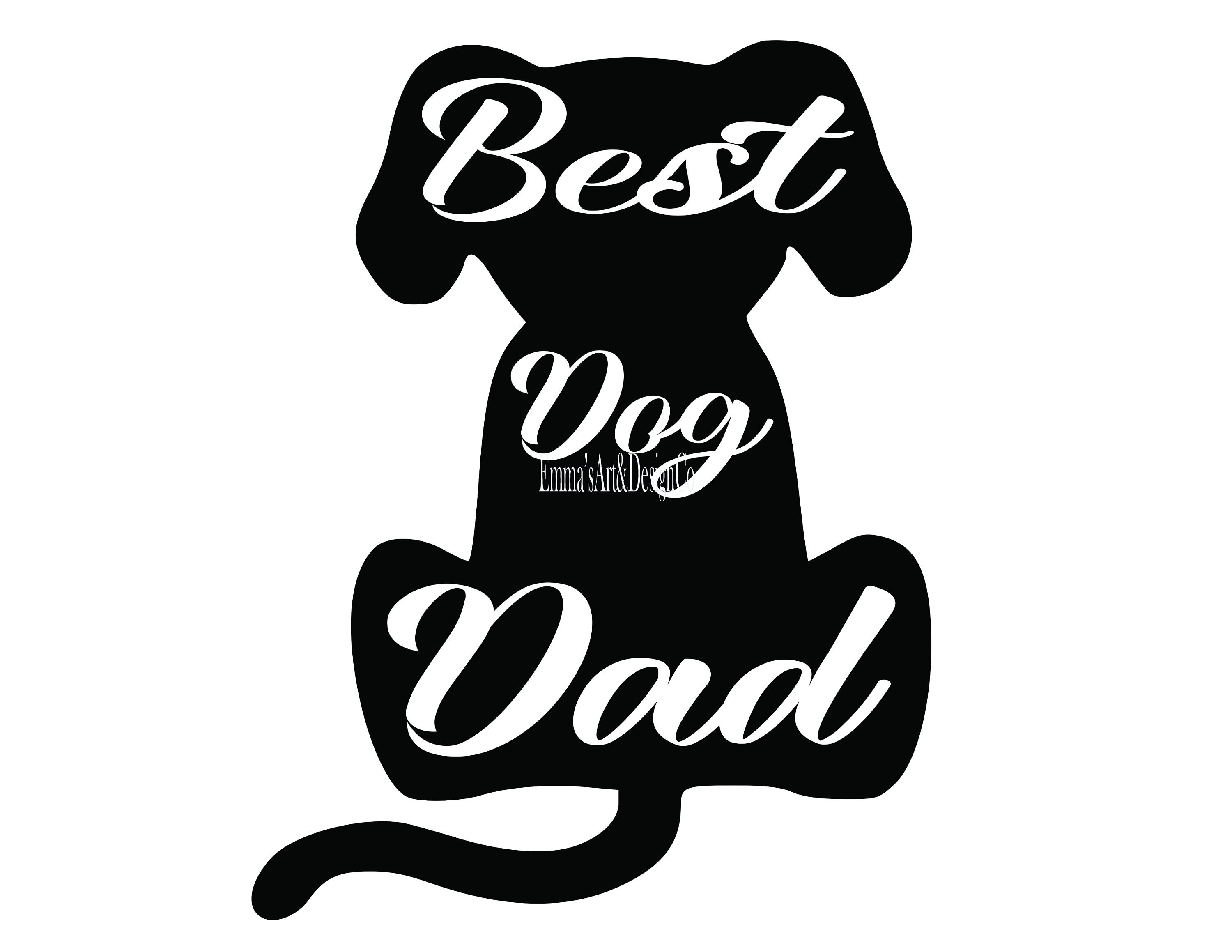 Download Fathers Day SVG Dad SVG Daddy SVG Dog Dad Svg Dog Svg Dog | Etsy
