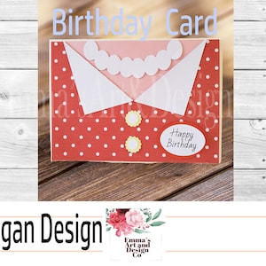 Carte de joyeux anniversaire SVG, anniversaire svg, joyeux anniversaire svg, carte d’anniversaire svg, fichier de coupe d’anniversaire, carte d’anniversaire pour Cricut Svg, Cardigan SVG