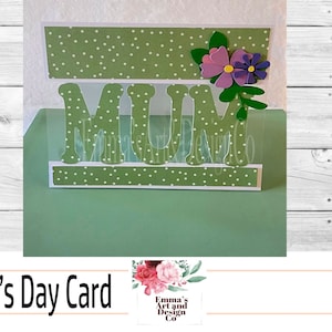 Fichier Svg fête des mères, 3D fête des mères coupe fichier, carte Svg maman, fichier SVG maman pour Cricut, carte Svg en couches 3D fête des mères, modèle de carte