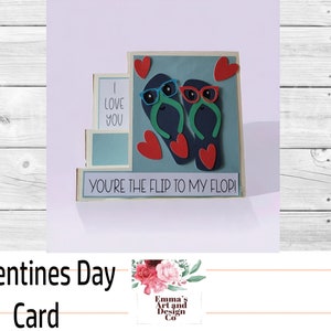 Carte de Saint Valentin SVG, svg de carte de Saint Valentin, fichier svg, fichier de coupe carte, vous êtes une pièce maîtresse, carte étape, carte SVG de pas de côté, tongs