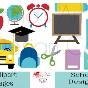 Tampon numérique scolaire, gribouillages scolaires, enseignant dessiné à la main, clipart de la rentrée scolaire, remise des diplômes, clipart maternelle, été, gribouillages scolaires