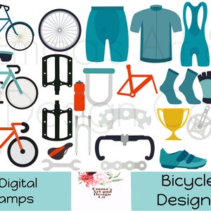 Fahrrad digitale Stempel, Fahrrad PNG Clipart, Fahrrad Clipart-Bilder, digitale Clipart, Sport digitale Stempel, Sport PNG, Grafiken, Rennrad