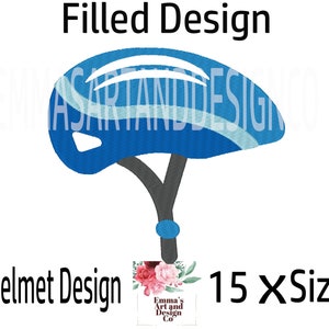 Machine Embroidery Design, Embroidery Designs, Embroidery, Embroidery Patterns, Embroidery File, Bicycle Helmet, Cycling Helmet, Bike Helmet