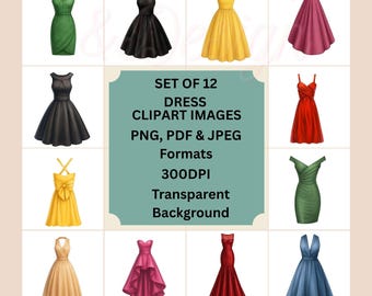 Elegant Dress Clipart Set, Fashion Illustrations, Printable Gowns PNG JPEG PDF, High Res, Art for Crafts Design Projects, Dress Illustration - Etsy Israel Elegant Dress Clipart Set, Fashion Illustrations, Printable Gowns PNG JPEG PDF, High Res, Art for Crafts Design Projects, Dress Illustration - Etsy Israel