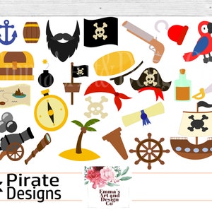 Pirate Svg, Pirate Bundle Svg, Pirate Clipart, Pirate Vector, Pirate Boat Svg, Pirate Clip Art, Pirate Illustration, Pirate Sublimation