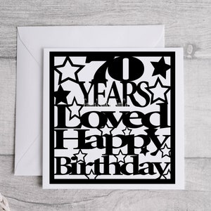 Alles Gute zum Geburtstag 70er Karte SVG, Alles Gute zum Geburtstag 70er Geburtstag svg, Alles Gute zum Geburtstag svg, Geburtstagskarte svg, Geburtstag Cut File, Geburtstagskarte für CricutSvg