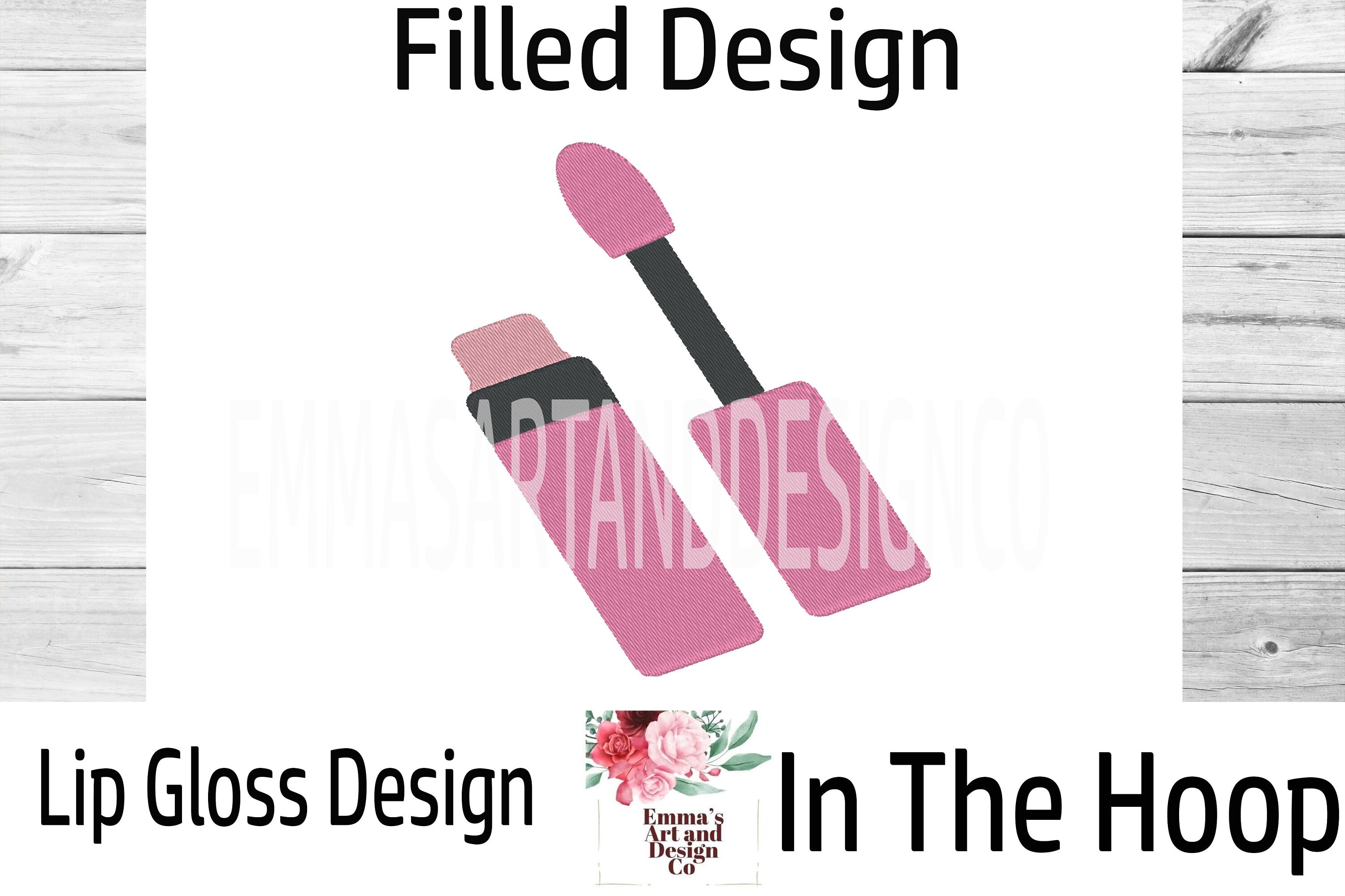 Lipgloss Machine Embroidery Design Lip-gloss Machine 